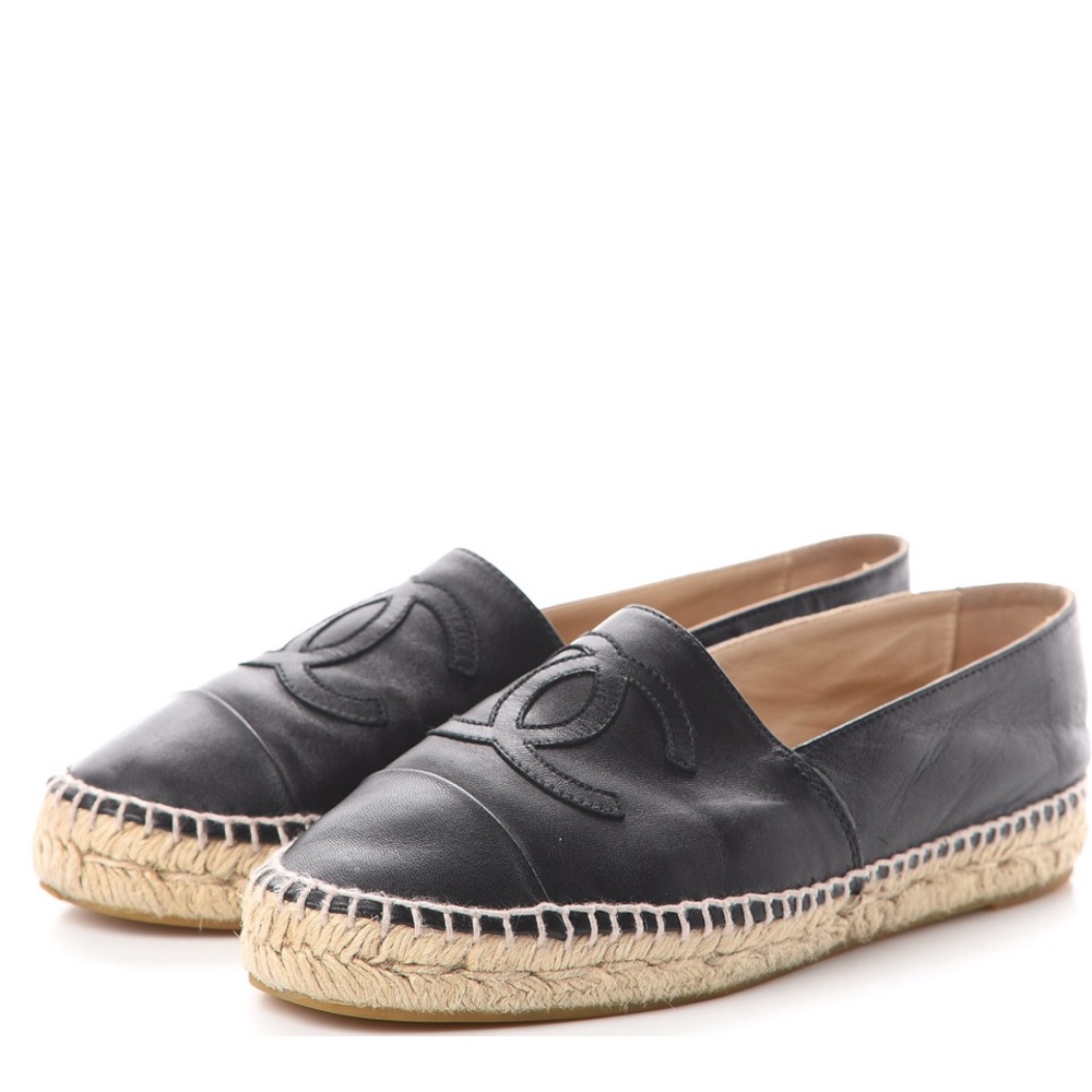 Authentic chanel espridrills
